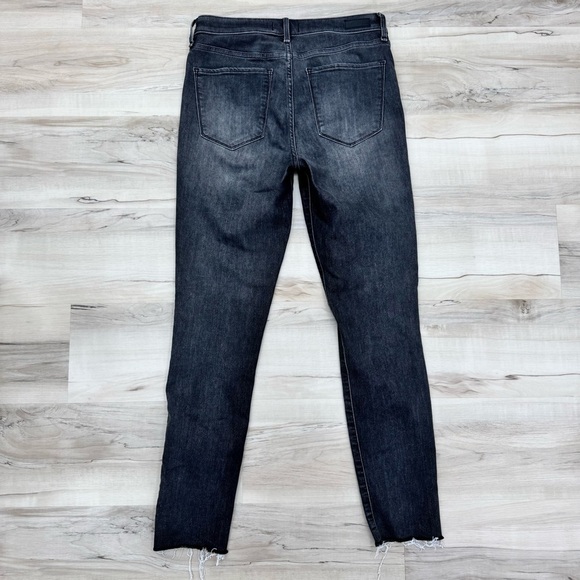Abercrombie High Rise Super Skinny Gray Black Jean 8R /29 - Picture 8 of 10